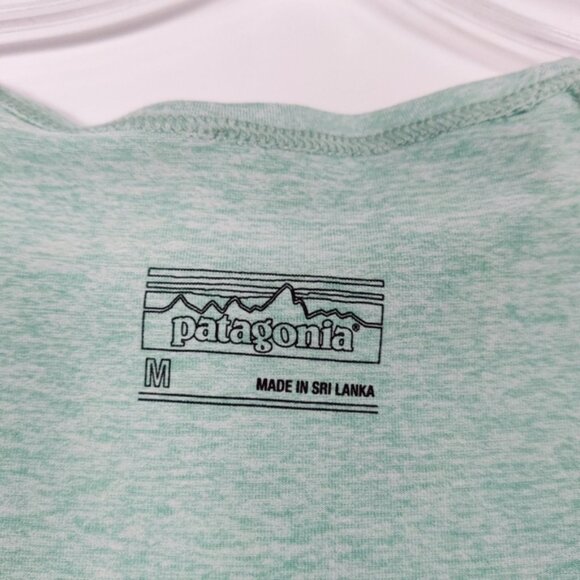 Patagonia Womens Seabrook Bandha Dress in Teal Size Medium - Picture 2 of 5